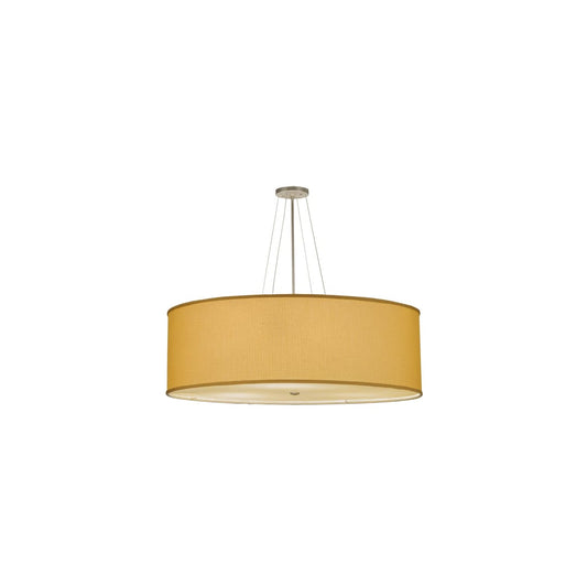 Cilindro Honey Bombay 3 Light 36" Wide Semi-Flush Drum Ceiling Fixture