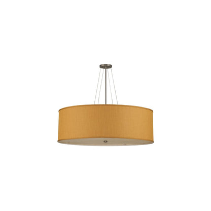 Cilindro Honey Bombay 3 Light 36" Wide Semi-Flush Drum Ceiling Fixture