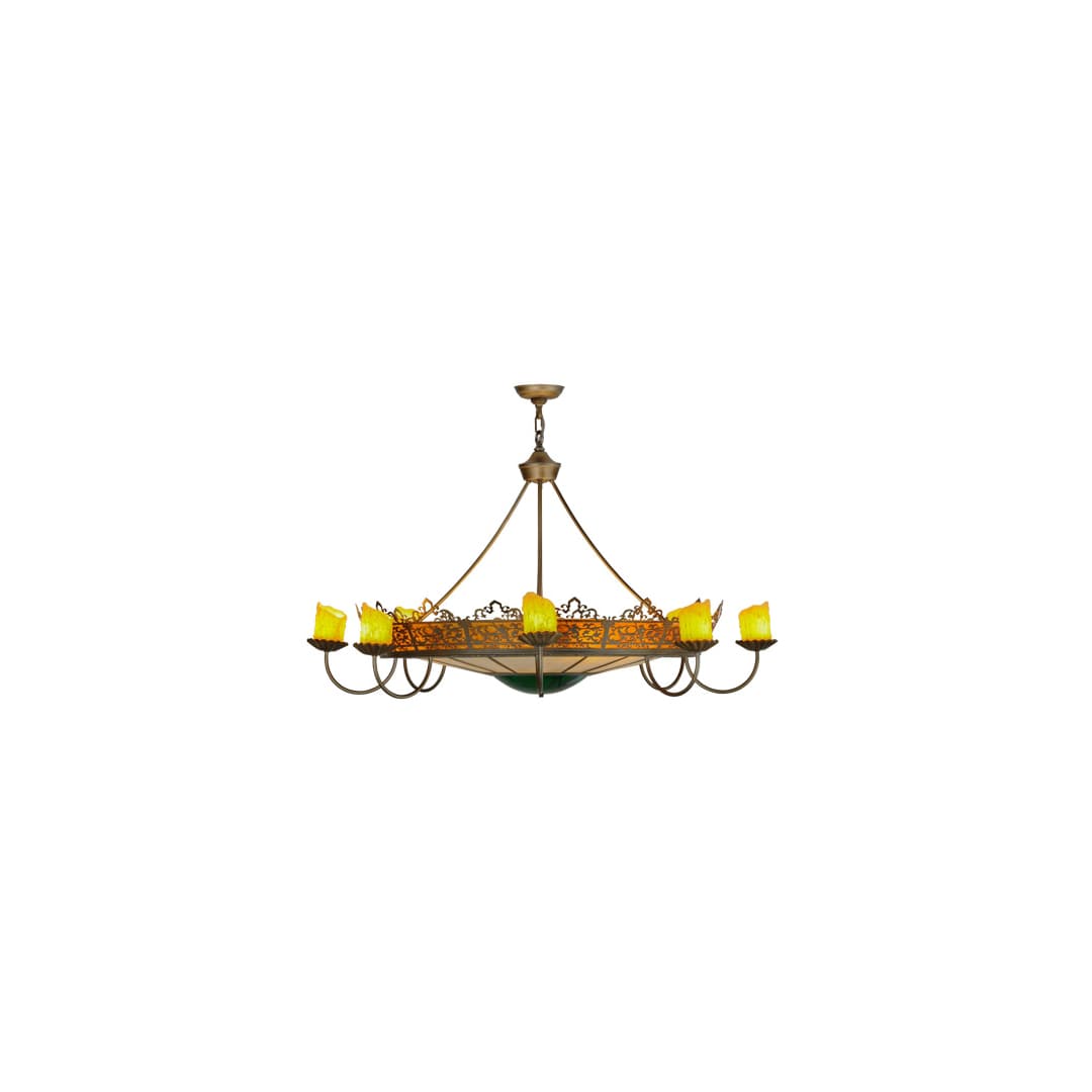 Stanley 20 Light 47" Wide Pillar Candle Style Chandelier