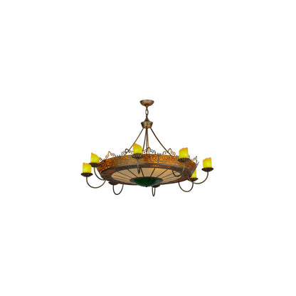 Stanley 20 Light 47" Wide Pillar Candle Style Chandelier