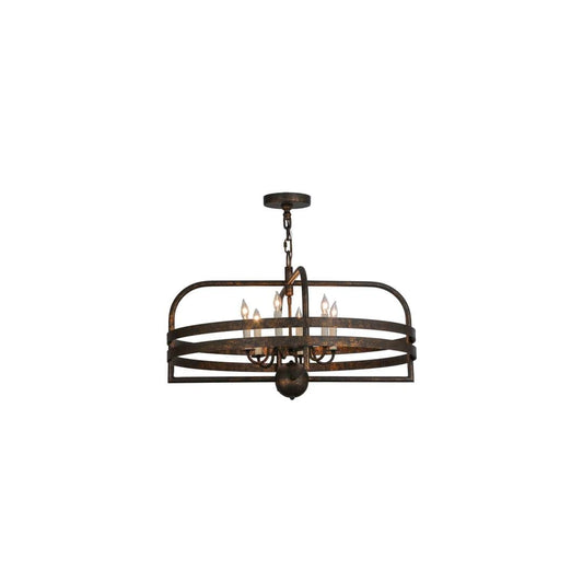 Aldari 6 Light 32" Wide Taper Candle Style Chandelier