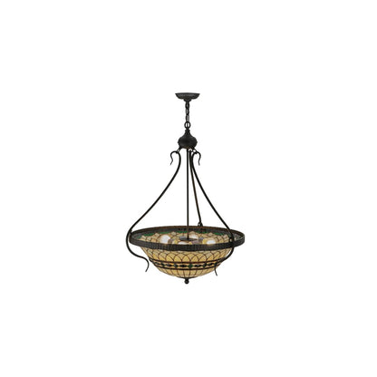 Tiffany Roman 4 Light 27" Wide Pendant