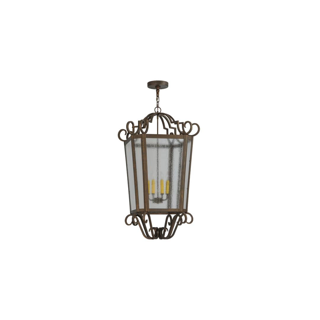 Marin 6 Light 26" Wide Taper Candle Pendant
