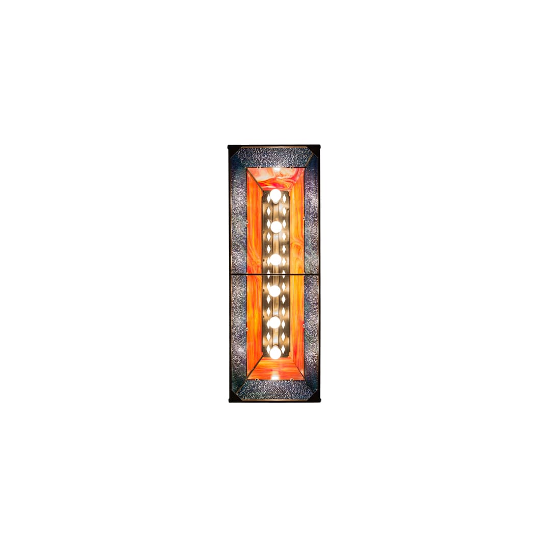 Moose at Lake 6 Light 17" Wide Linear Pendant