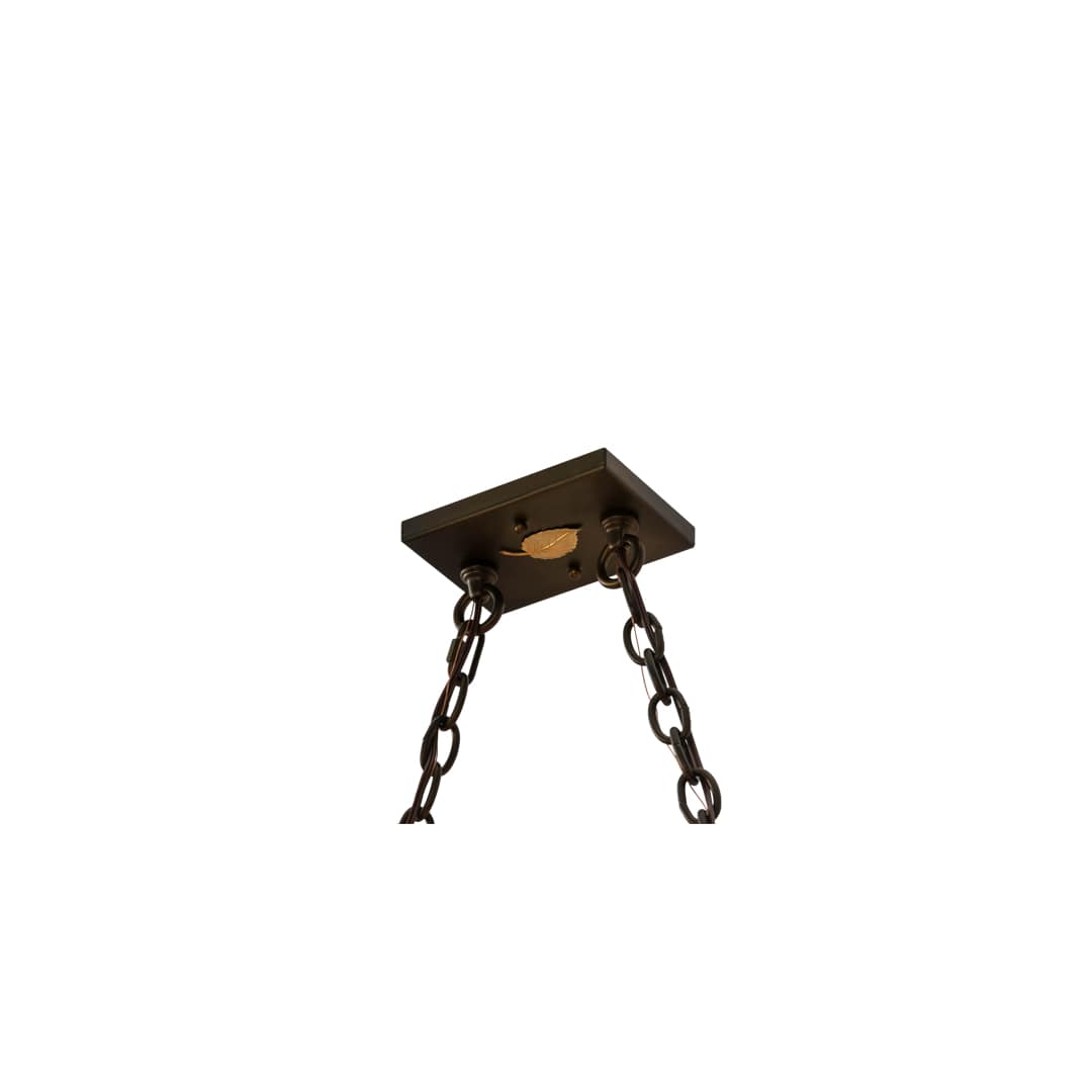 Moose at Lake 6 Light 17" Wide Linear Pendant
