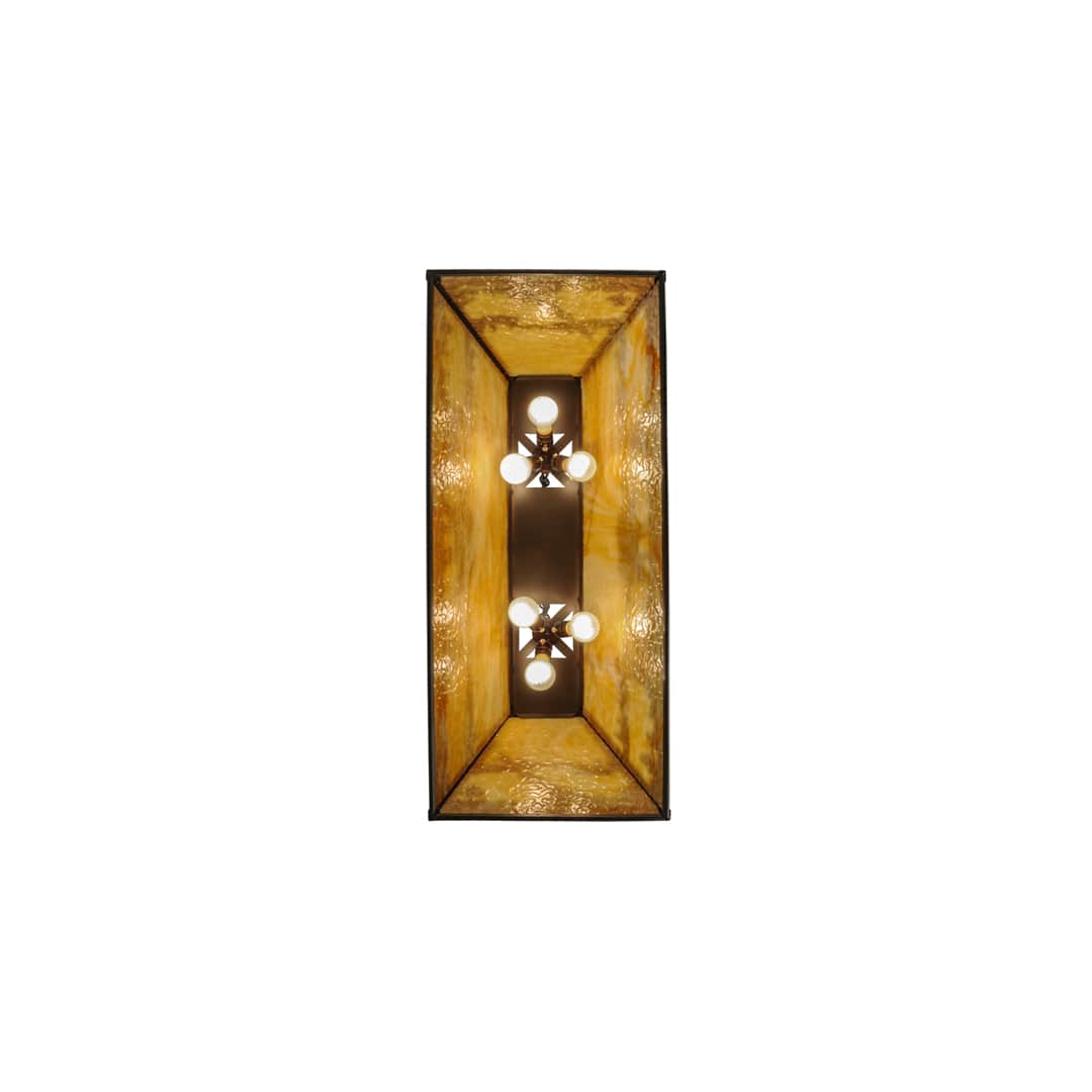 Bear at Lake 6 Light 17" Wide Linear Pendant