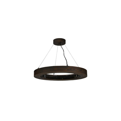 Hickory Treasures 32" Wide Wood Pendant