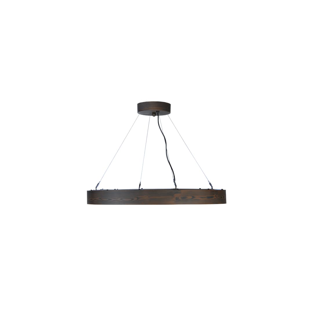 Hickory Treasures 32" Wide Wood Pendant