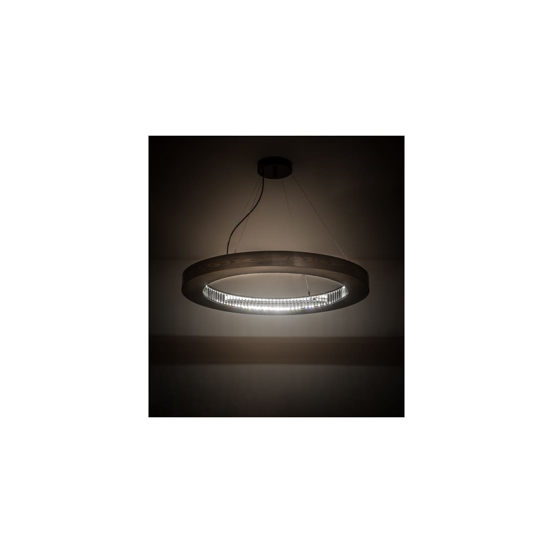 Hickory Treasures 40" Wide Wood Pendant