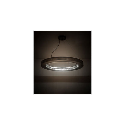 Hickory Treasures 40" Wide Wood Pendant