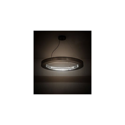 Hickory Treasures 40" Wide Wood Pendant