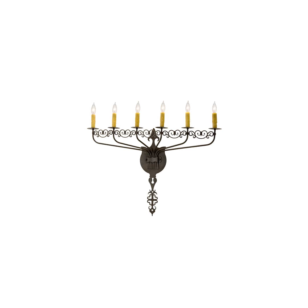 Almonte 6 Light 26" Tall Wall Sconce
