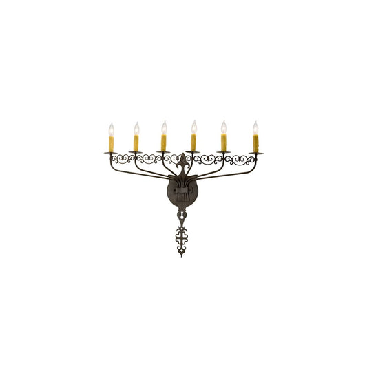 Almonte 6 Light 26" Tall Wall Sconce