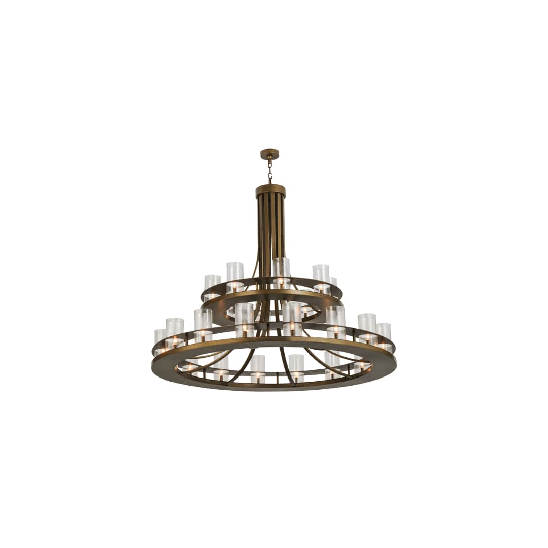 Arion 24 Light 60" Wide Taper Candle Pendant