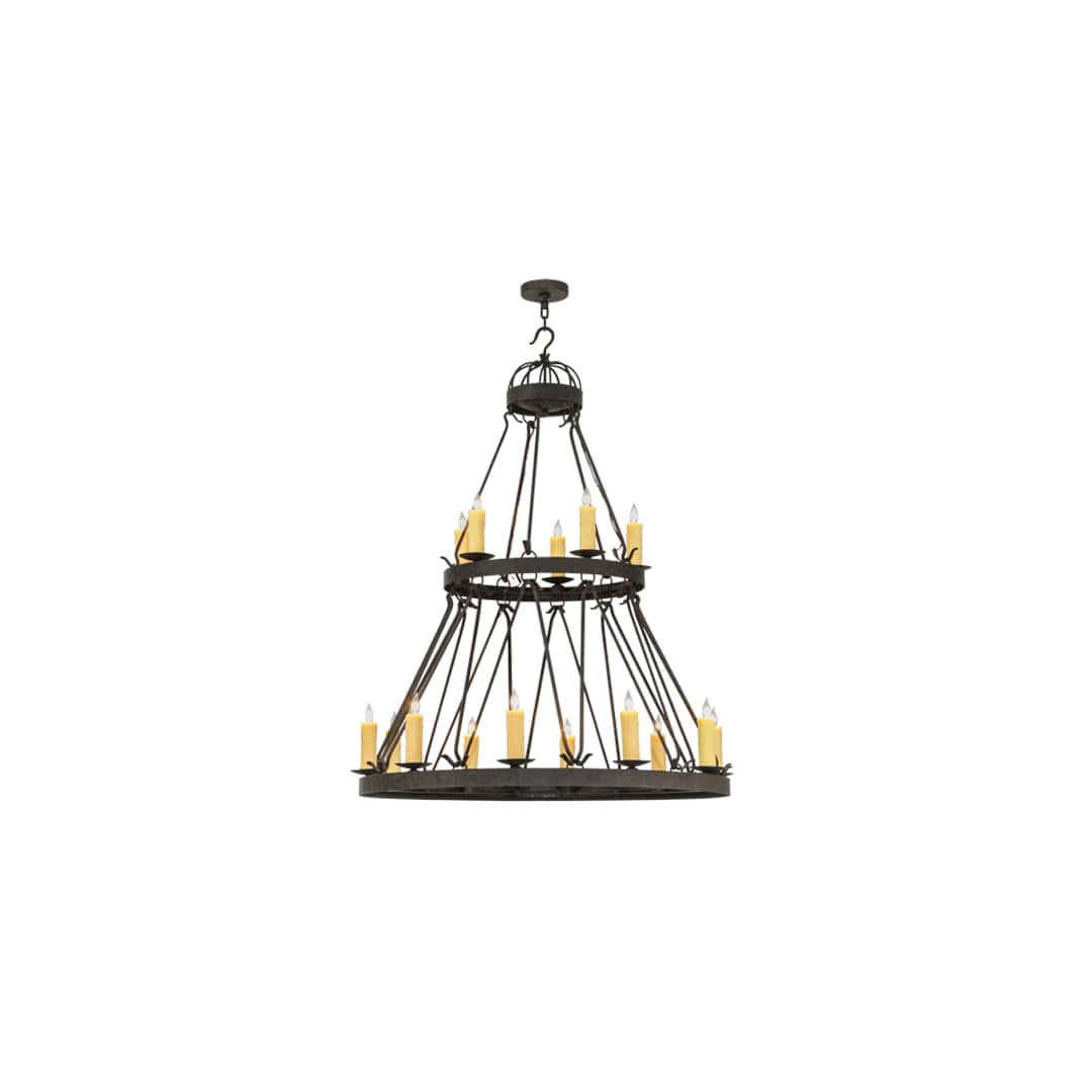 Lakeshore 15 Light 48" Wide Taper Candle Style Chandelier