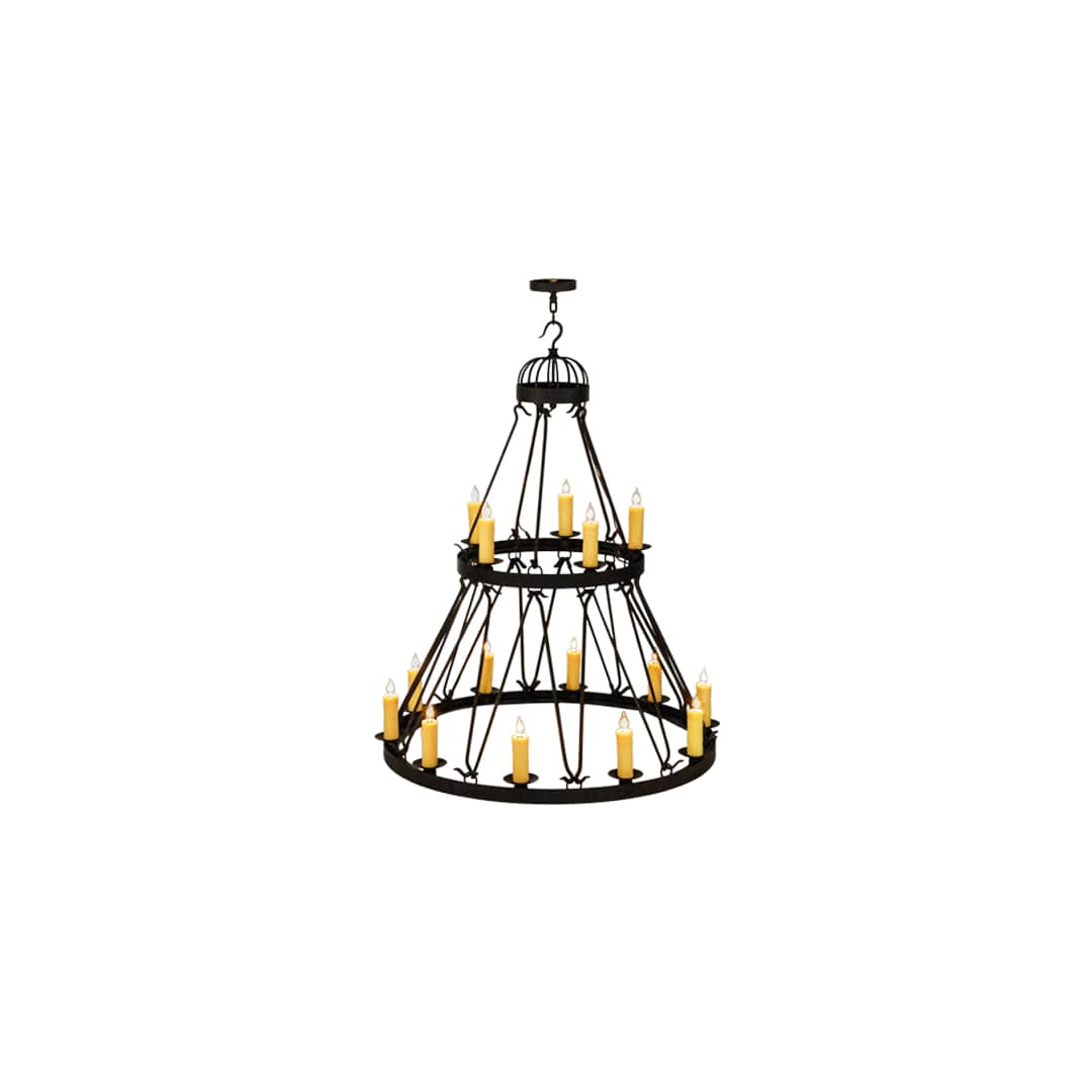 Lakeshore 15 Light 48" Wide Taper Candle Style Chandelier