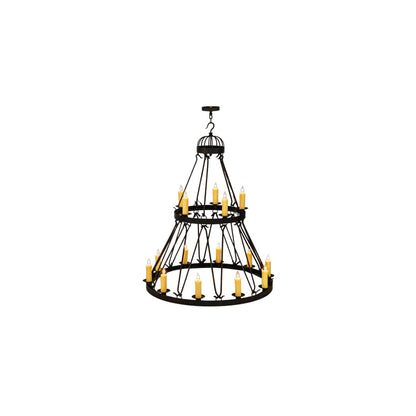 Lakeshore 15 Light 48" Wide Taper Candle Style Chandelier