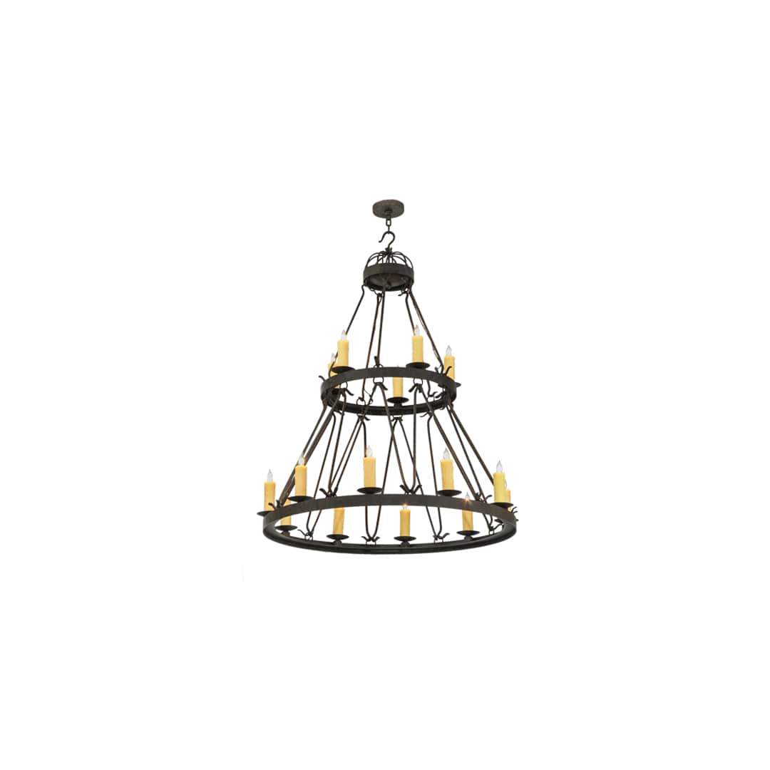 Lakeshore 15 Light 48" Wide Taper Candle Style Chandelier
