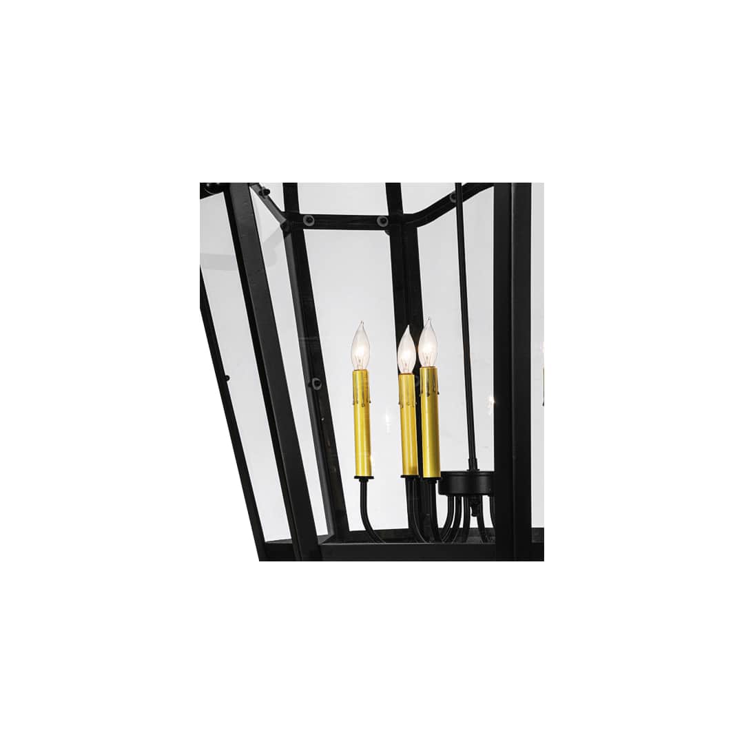 Citadel 6 Light 33" Wide Taper Candle Pendant