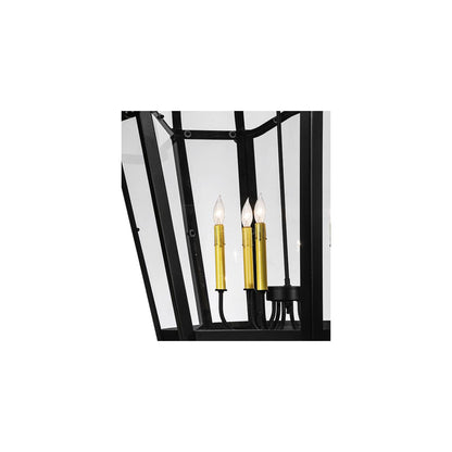 Citadel 6 Light 33" Wide Taper Candle Pendant