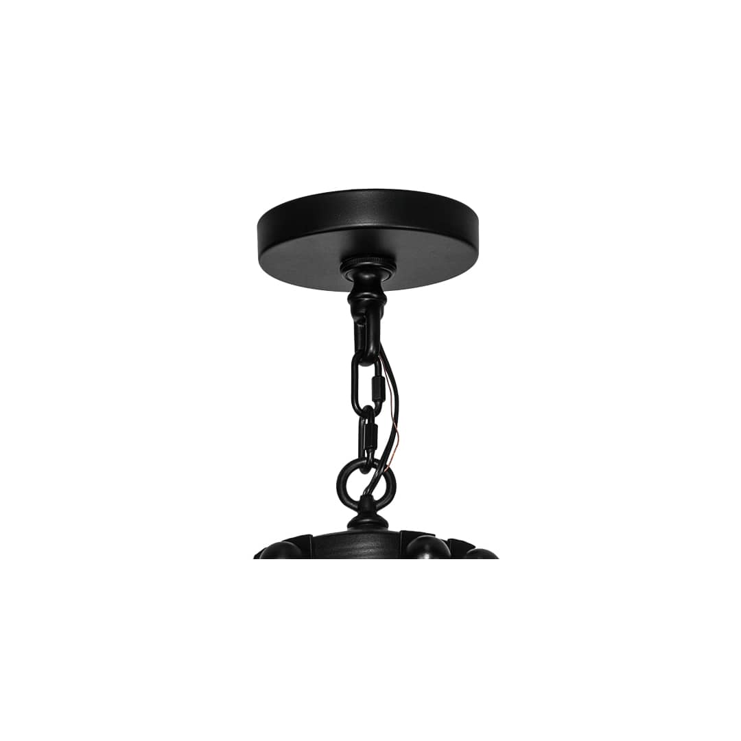 Citadel 6 Light 33" Wide Taper Candle Pendant