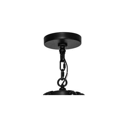 Citadel 6 Light 33" Wide Taper Candle Pendant