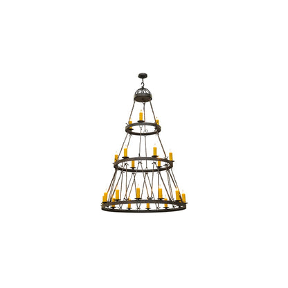 Lakeshore 21 Light 54" Wide Taper Candle Style Chandelier