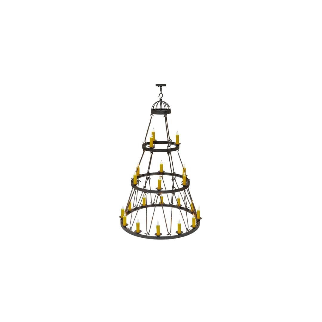 Lakeshore 21 Light 54" Wide Taper Candle Style Chandelier