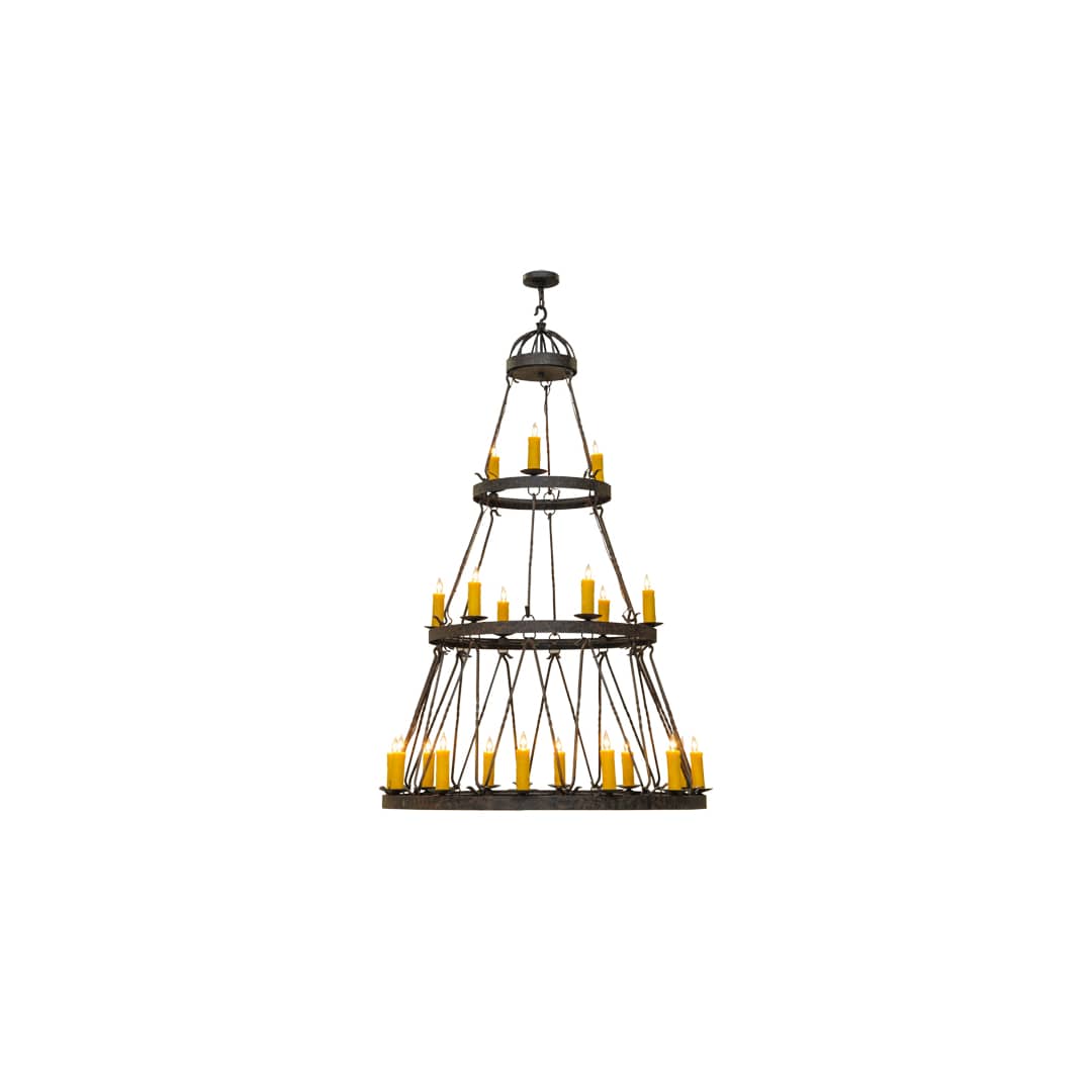 Lakeshore 21 Light 54" Wide Taper Candle Style Chandelier