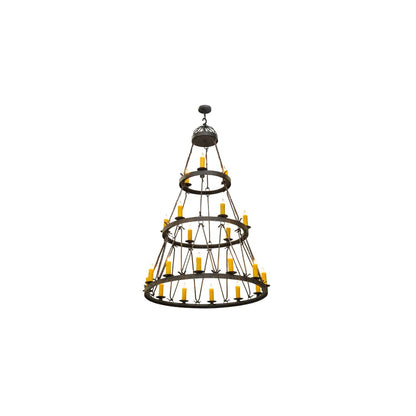 Lakeshore 21 Light 54" Wide Taper Candle Style Chandelier