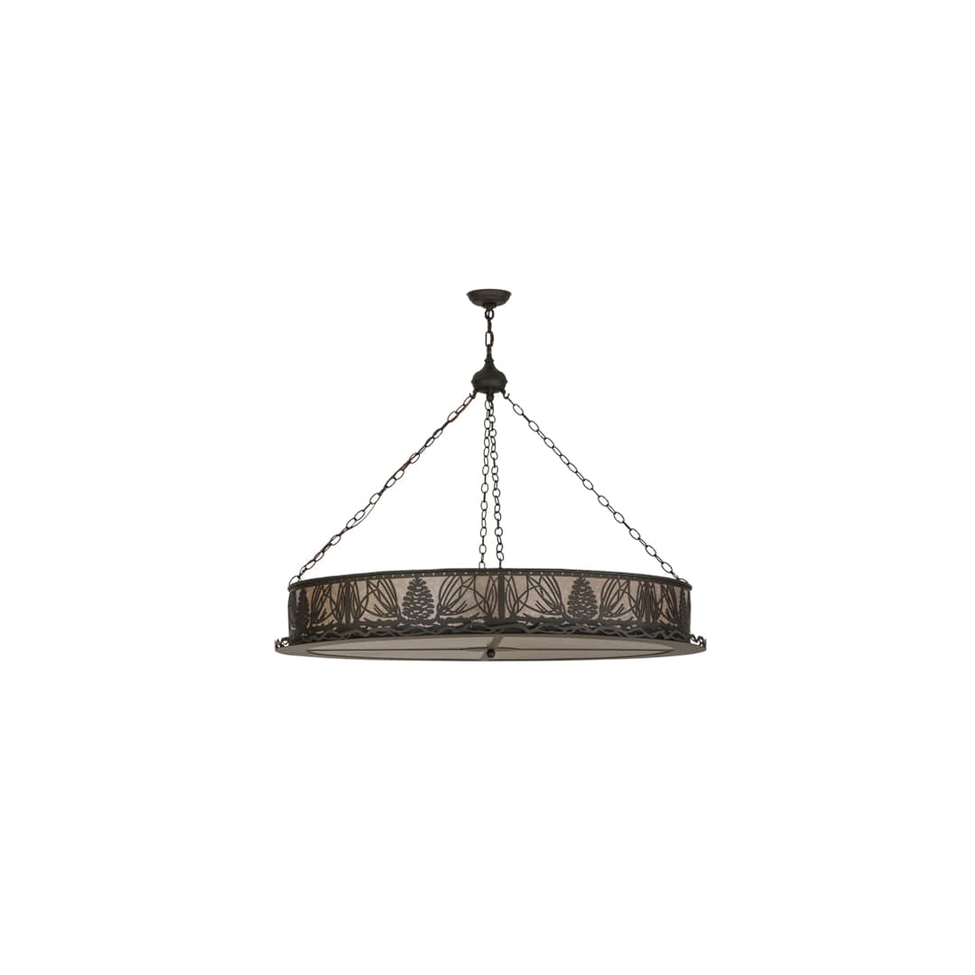 Mountain Pine 8 Light 48" Wide Suspension Pendant