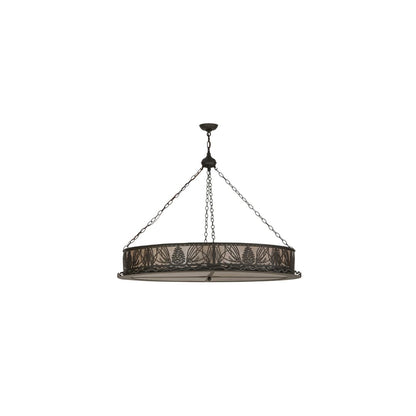 Mountain Pine 8 Light 48" Wide Suspension Pendant