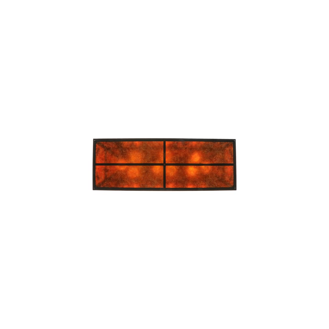 Personalized 9 Light 17" Wide Linear Pendant
