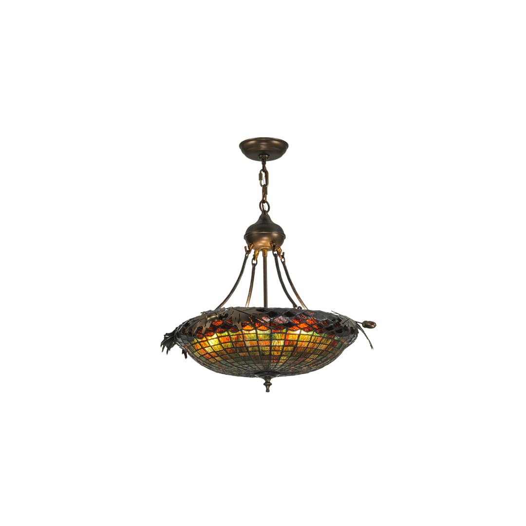 Greenbriar Oak 3 Light 23" Wide Pendant
