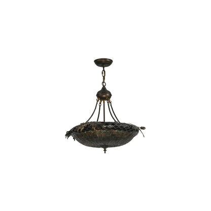 Greenbriar Oak 3 Light 23" Wide Pendant