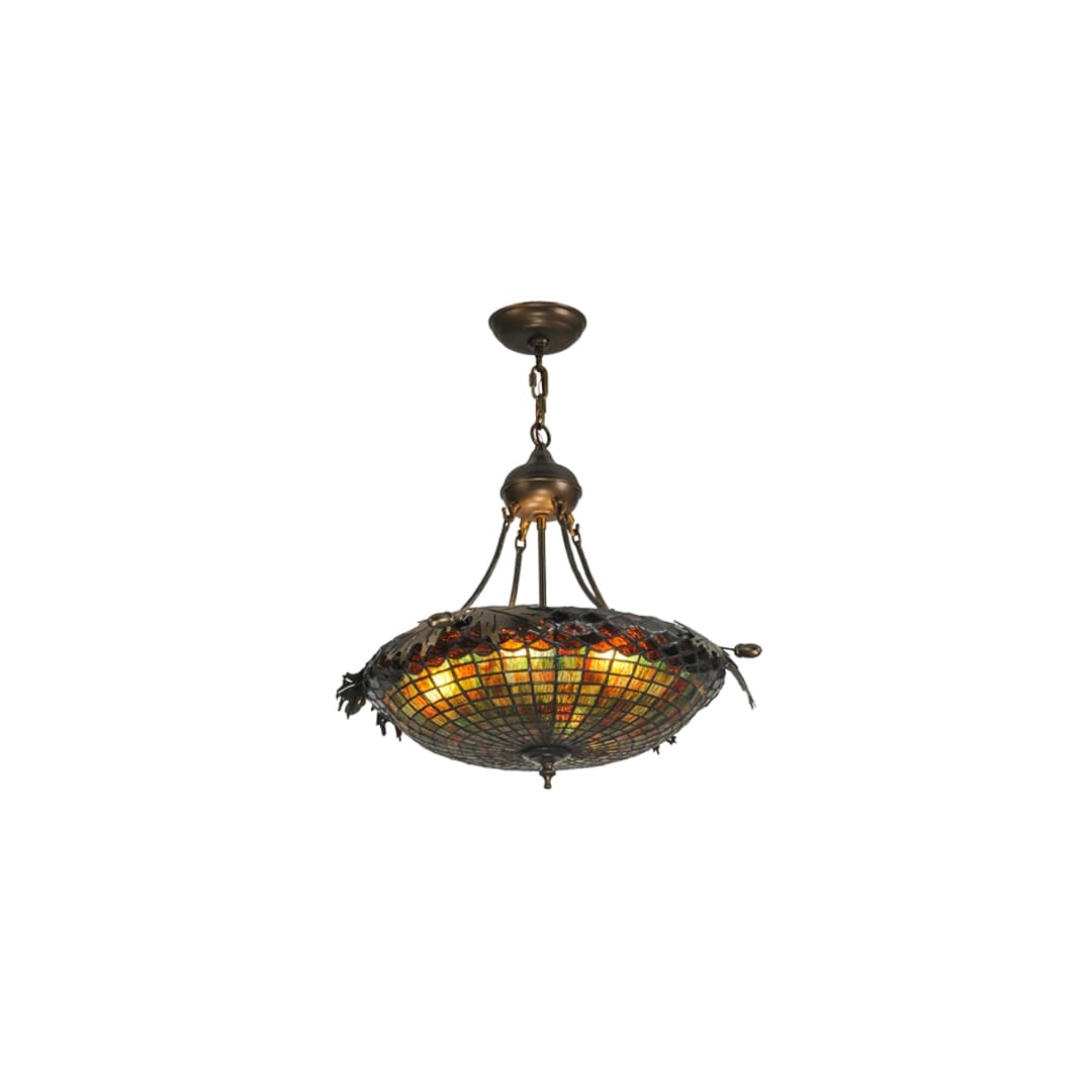 Greenbriar Oak 3 Light 23" Wide Pendant