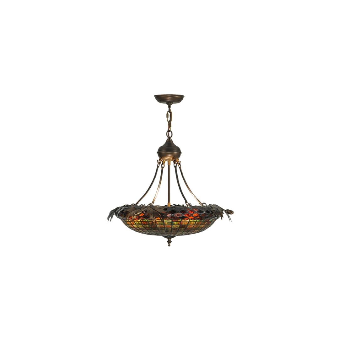 Greenbriar Oak 3 Light 23" Wide Pendant