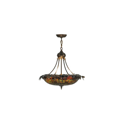 Greenbriar Oak 3 Light 23" Wide Pendant
