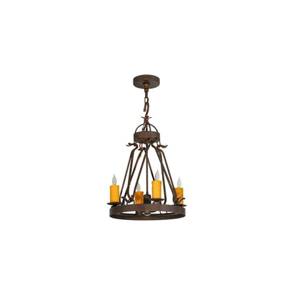 Lakeshore 4 Light 18" Wide Taper Candle Multi Light Pendant