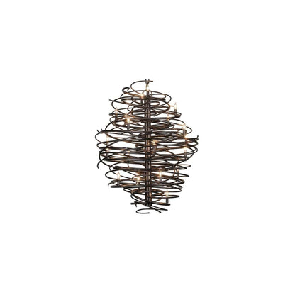 Cyclone 20 Light 42" Wide Candle Style Chandelier