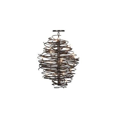 Cyclone 20 Light 42" Wide Candle Style Chandelier