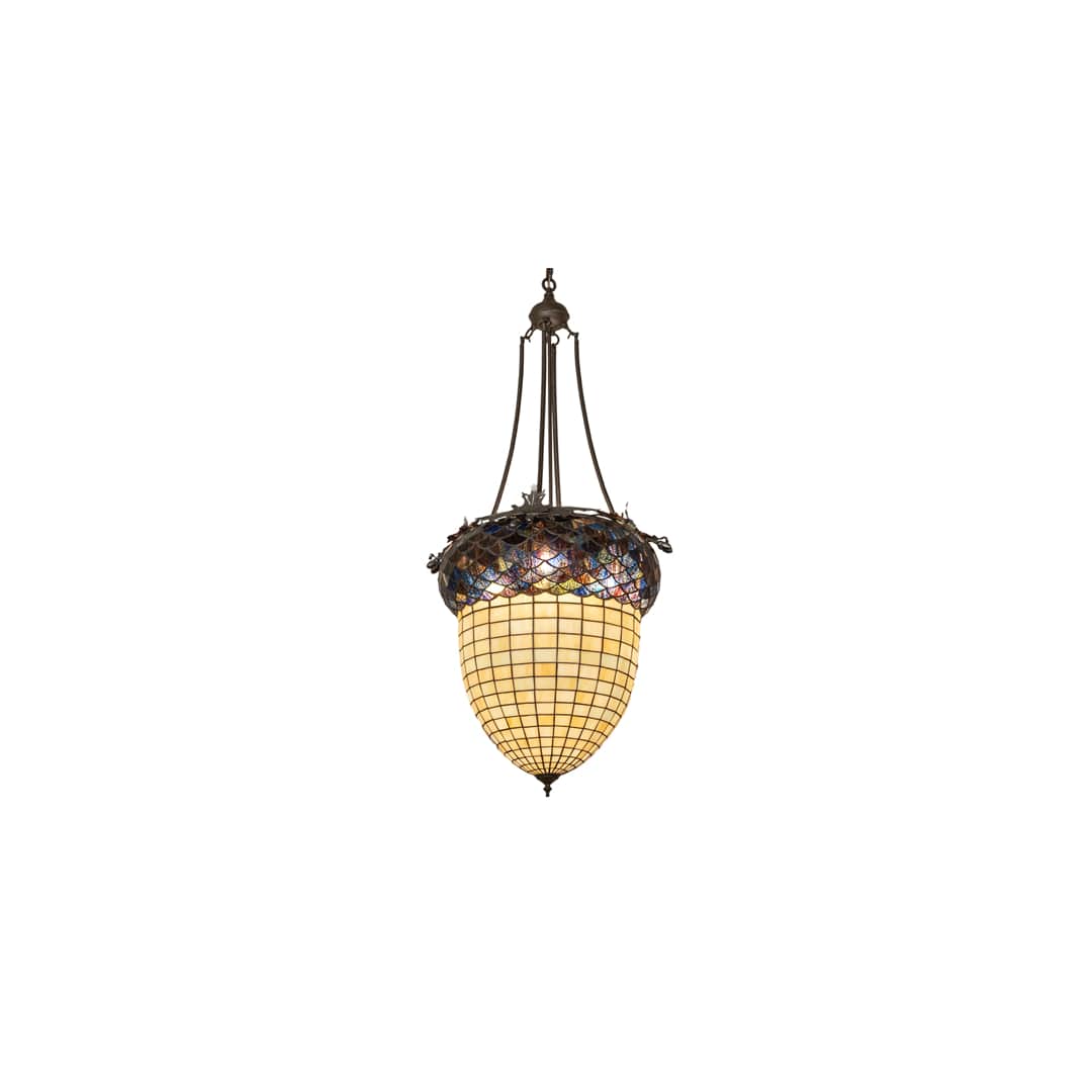 Greenbriar Oak 3 Light 24" Wide Pendant