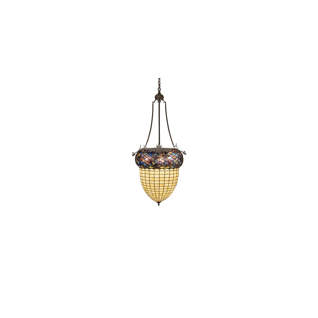 Greenbriar Oak 3 Light 24" Wide Pendant