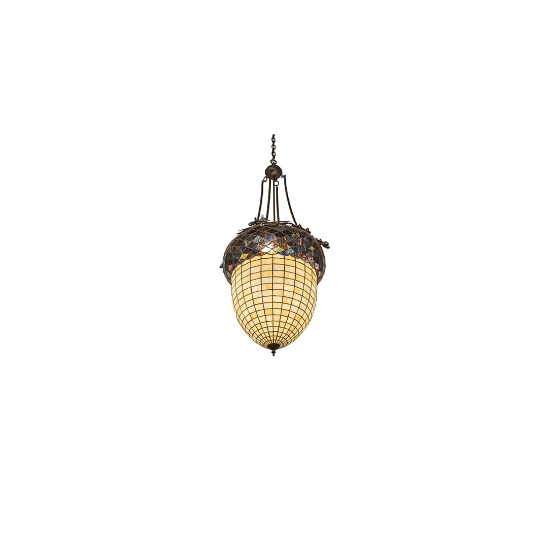 Greenbriar Oak 3 Light 24" Wide Pendant