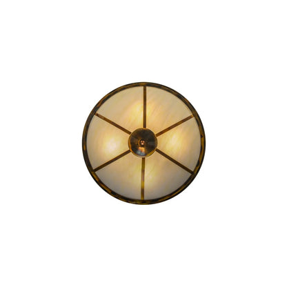 Commerce 4 Light 31" Wide Semi-Flush Bowl Ceiling Fixture - Light Burnished Transparent Gold Finish