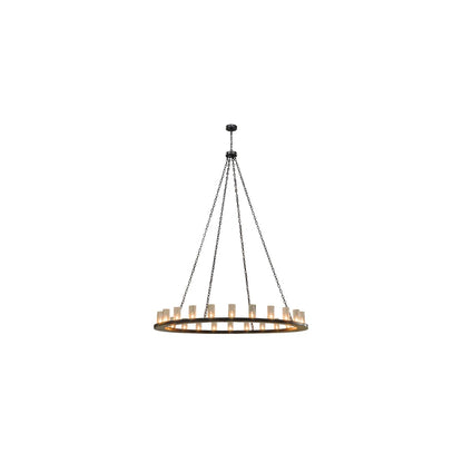 Loxley 24 Light 72" Wide Ring Chandelier