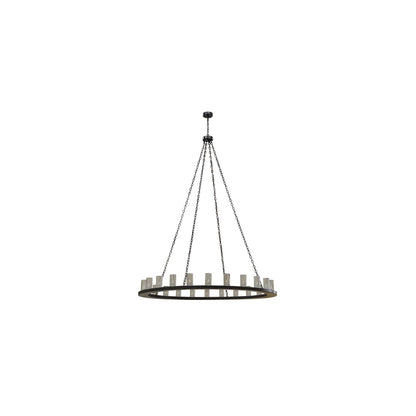 Loxley 24 Light 72" Wide Ring Chandelier