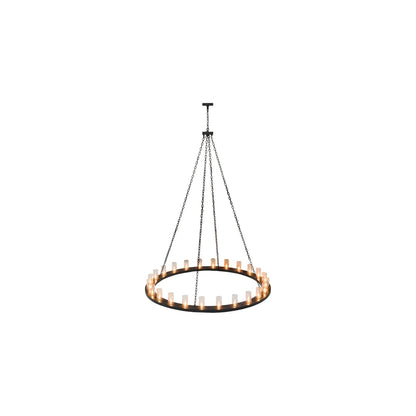 Loxley 24 Light 72" Wide Ring Chandelier