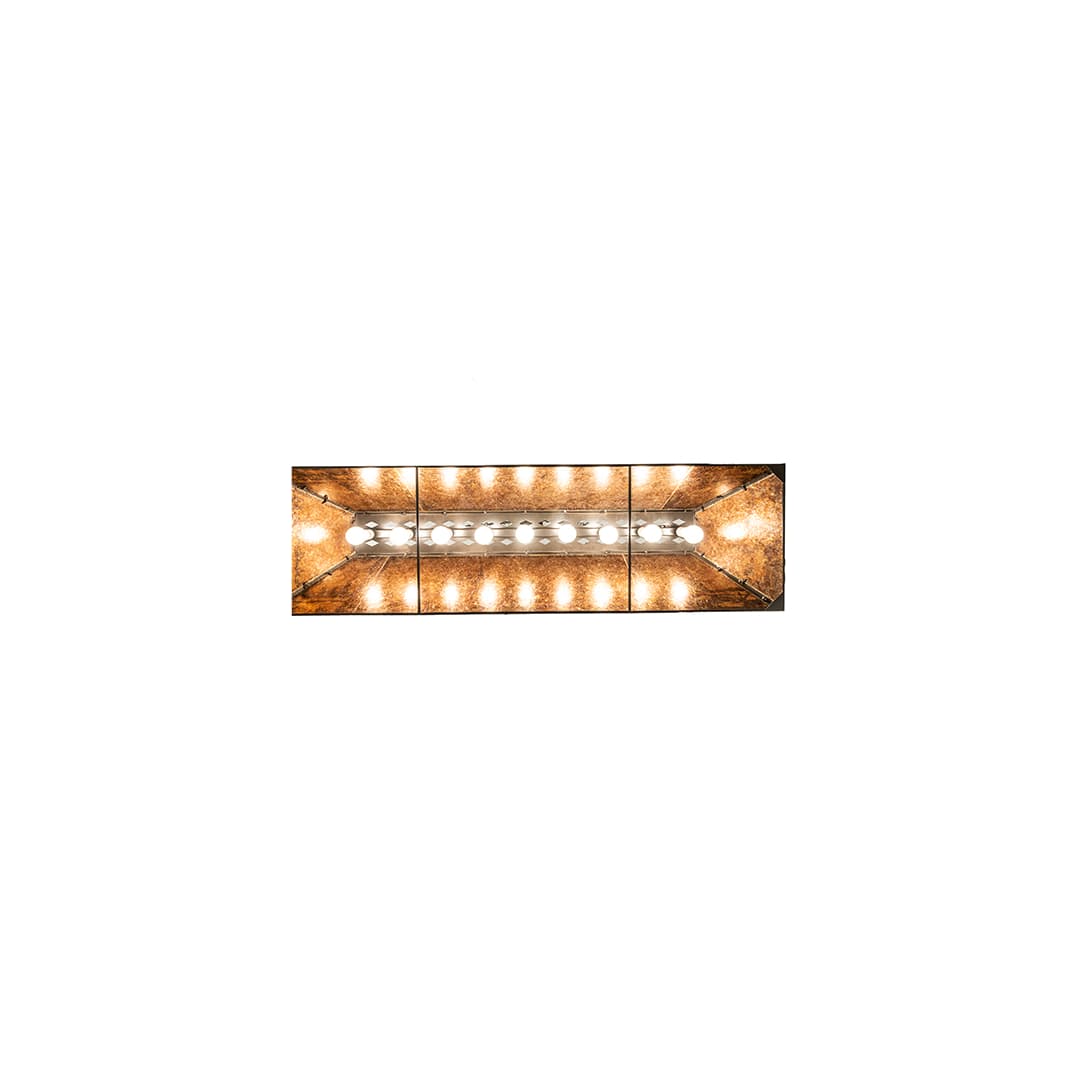 Leaping Trout 9 Light 17" Wide Linear Pendant