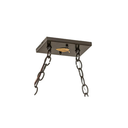 Leaping Trout 9 Light 17" Wide Linear Pendant